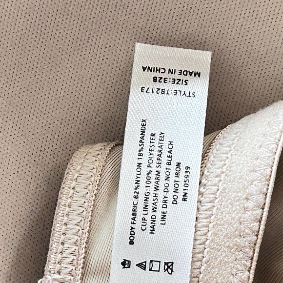 Tween Bee TB2173 Girls Full Coverage Training Bra Size 32B - Picture 7 of 8